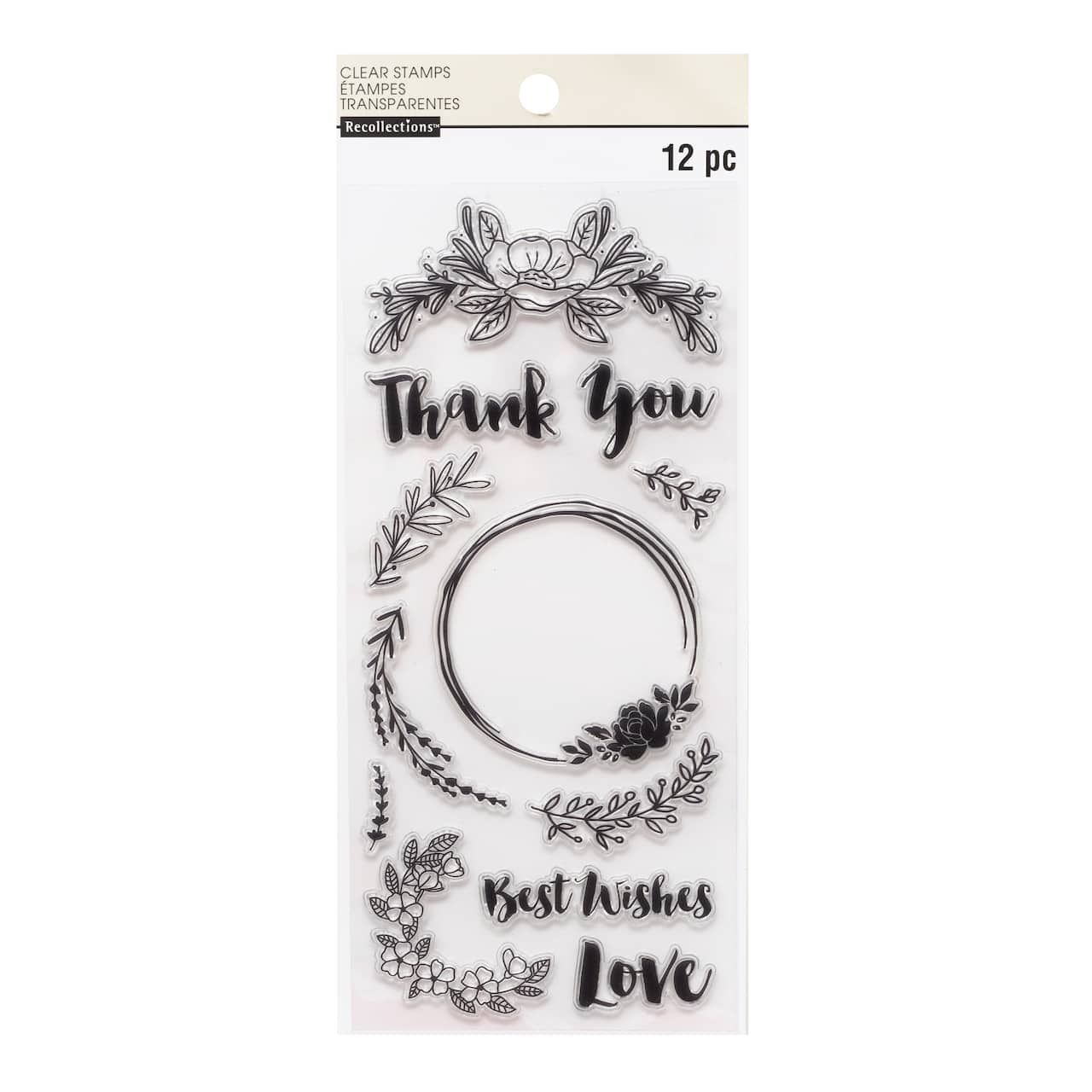Wreath Clear Stamps by Recollections&#x2122;